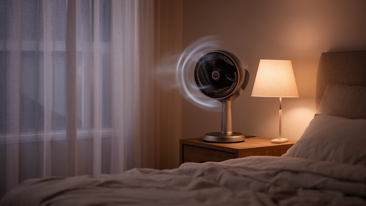 Cichy wentylator do sypialni