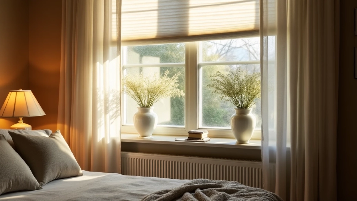 Co na okno w sypialni