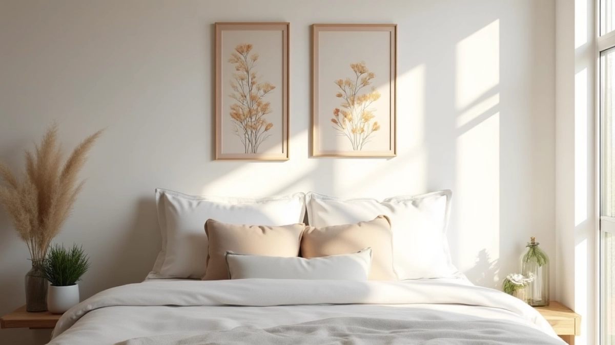 Co na ścianę nad łóżkiem w sypialni