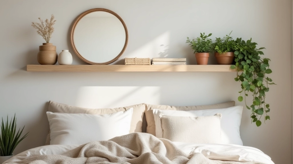 Co nad łóżkiem w sypialni