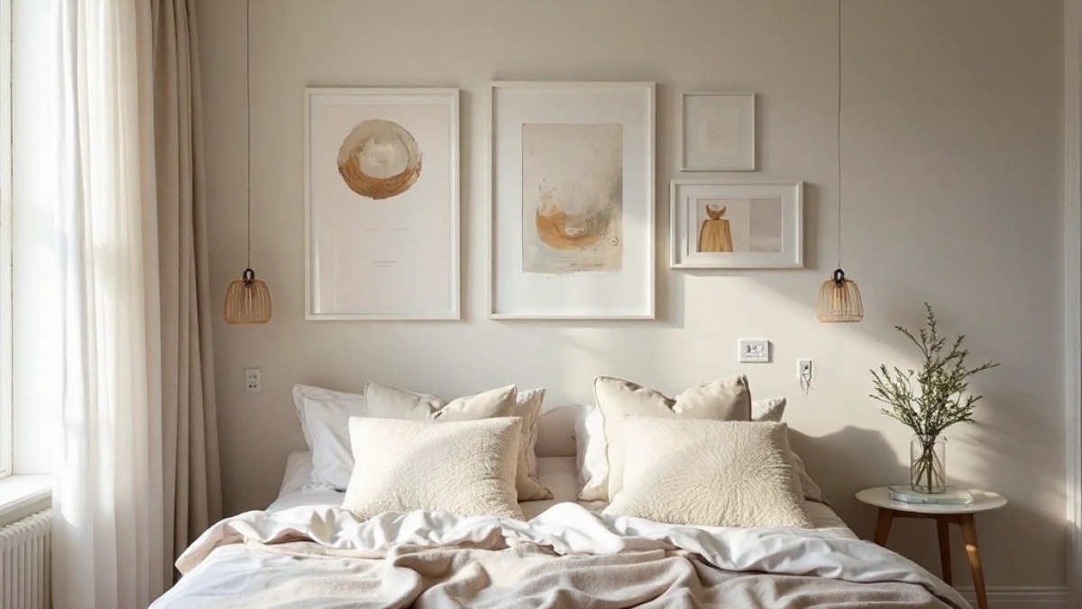Dekoracje do sypialni na ścianę