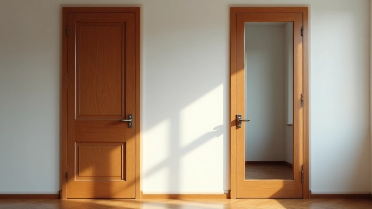 Drzwi do sypialni pełne czy przeszklone