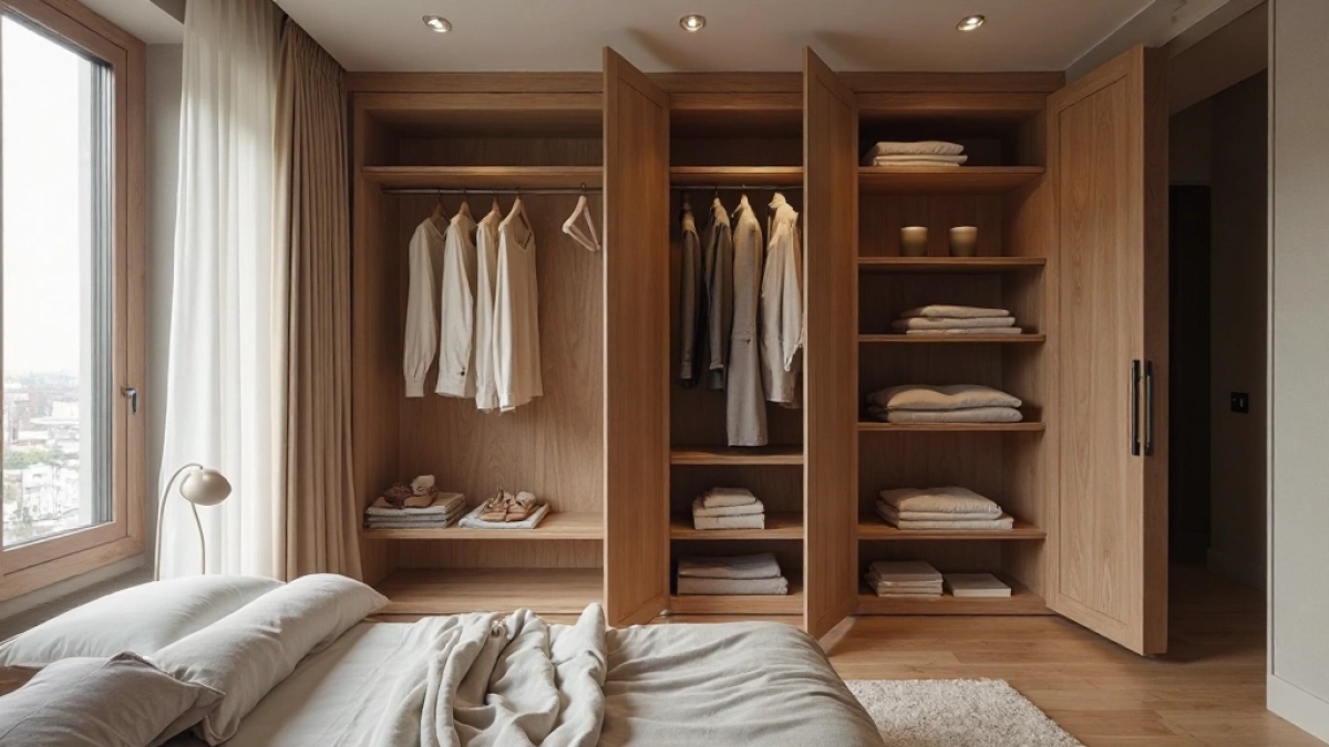 garderoba w sypialni
