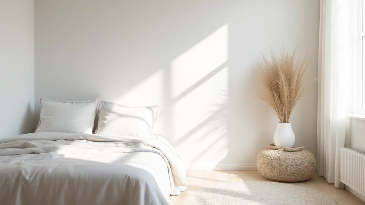 Jak ożywić białą sypialnię