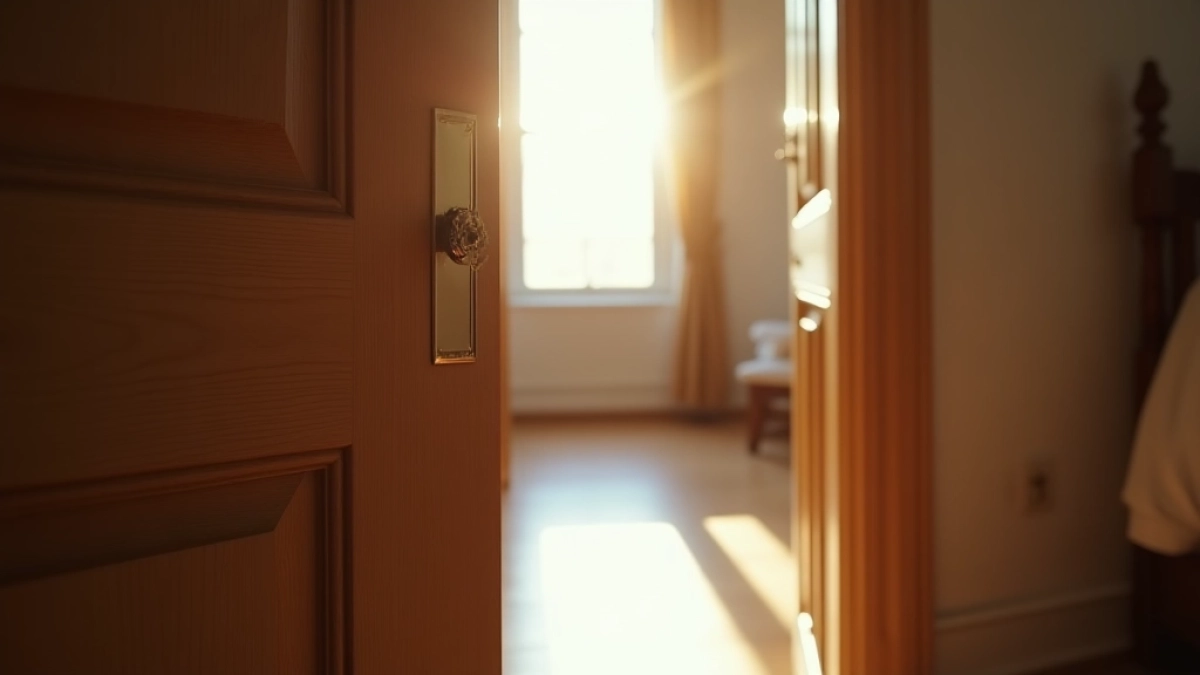 Jak powinny otwierać się drzwi do sypialni