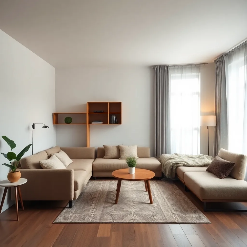 Jak urządzić pokój dzienny z sypialnią w bloku