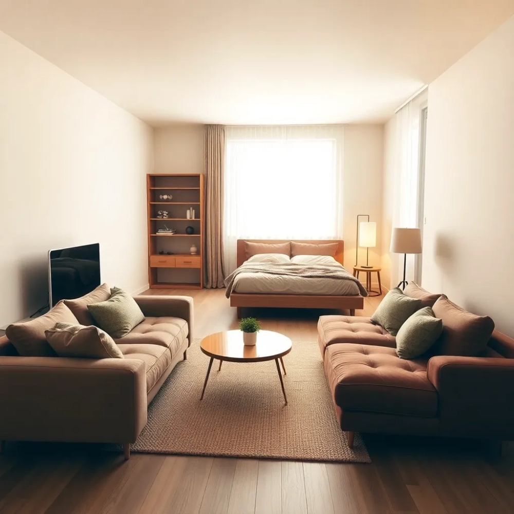 Jak urządzić pokój dzienny z sypialnią