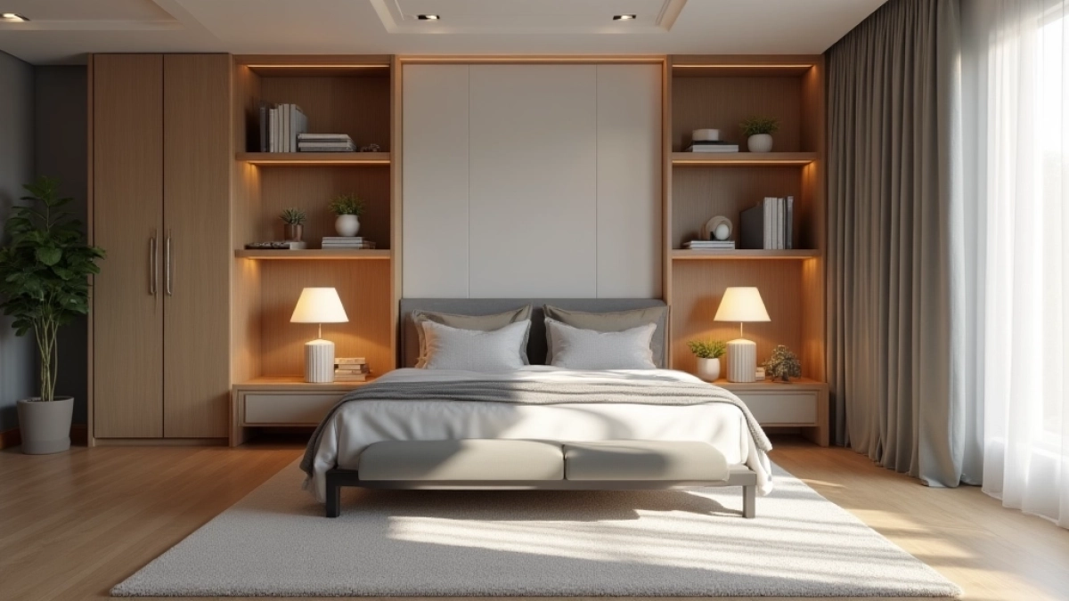 Jak wydzielić sypialnię w salonie