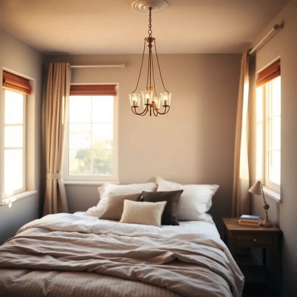Jaki żyrandol do małej sypialni