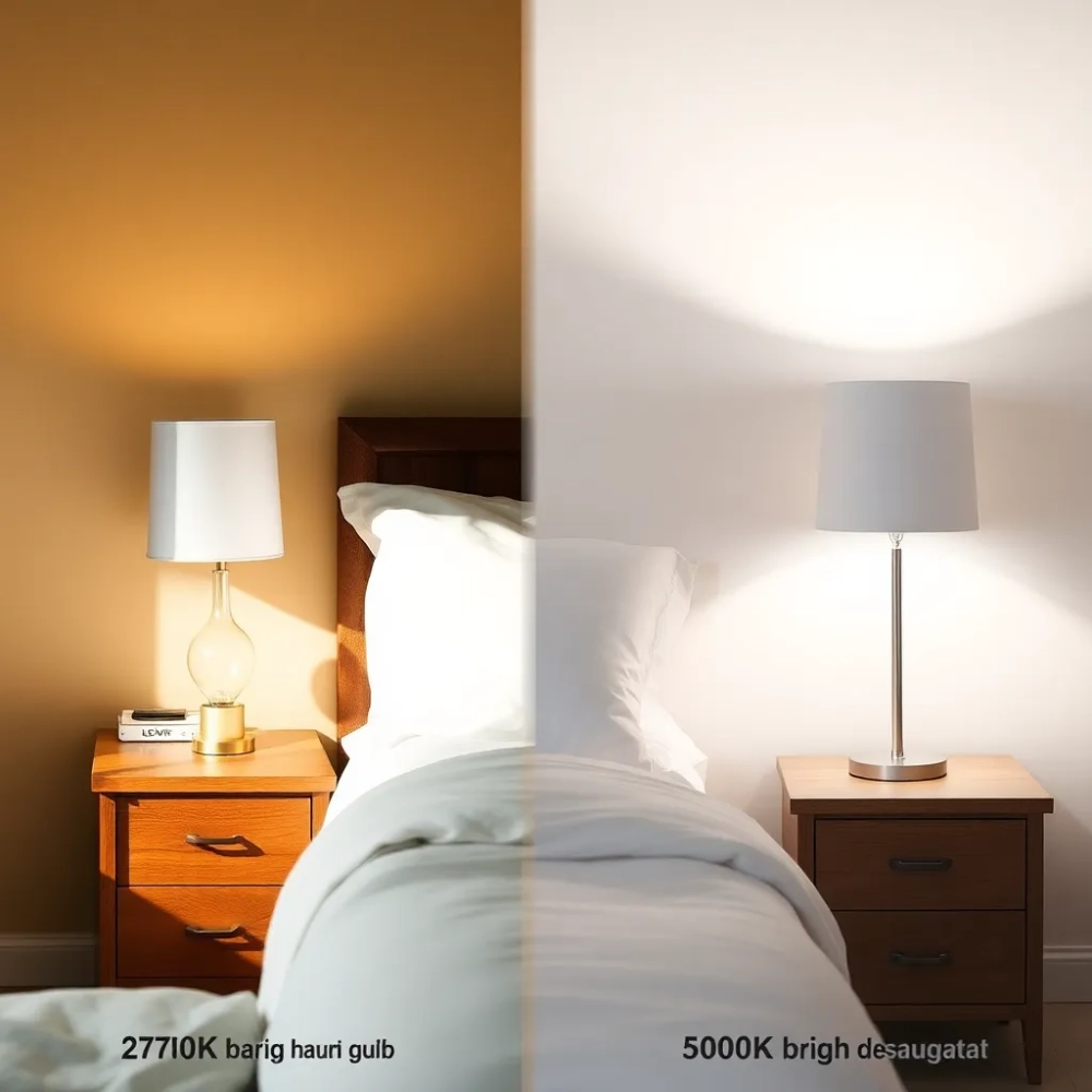 Jakie światło do sypialni ciepłe czy zimne