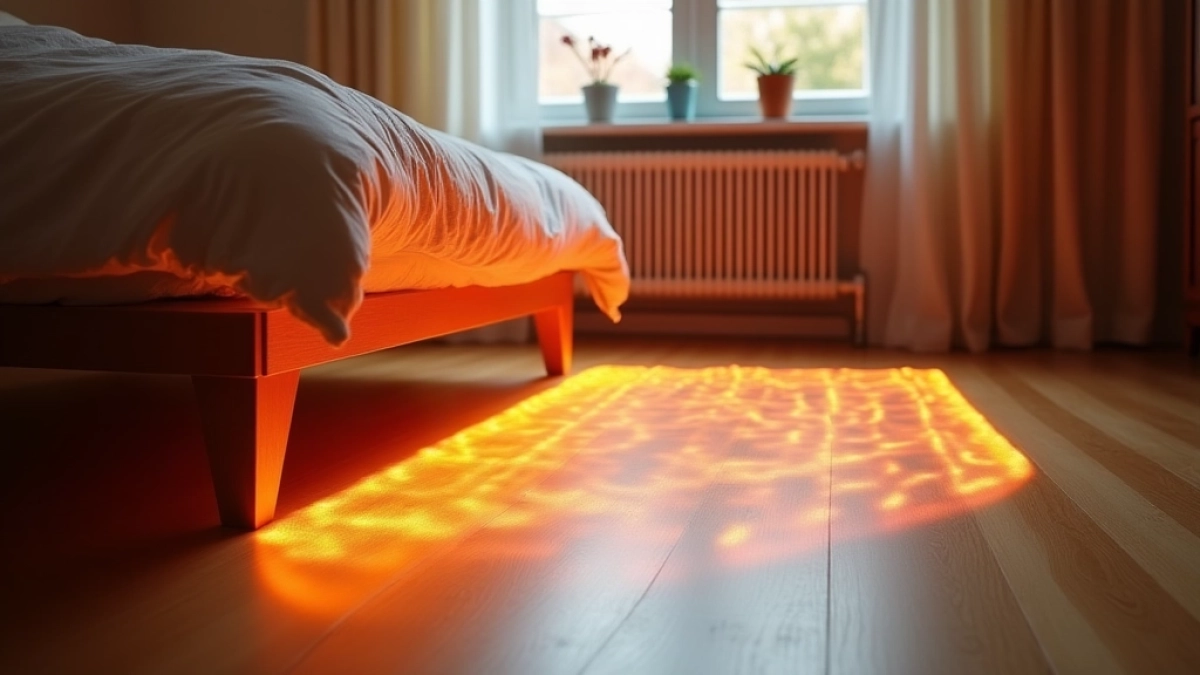 Ogrzewanie podłogowe czy grzejniki w sypialni