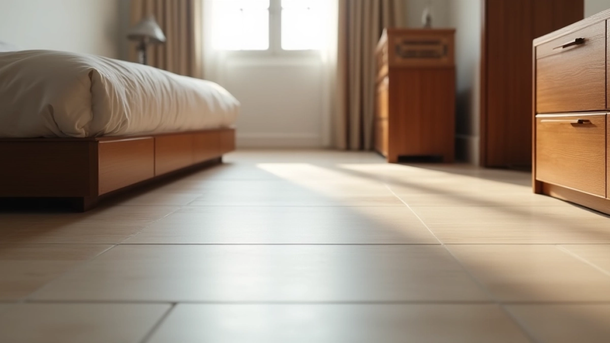 Płytki czy panele w sypialni