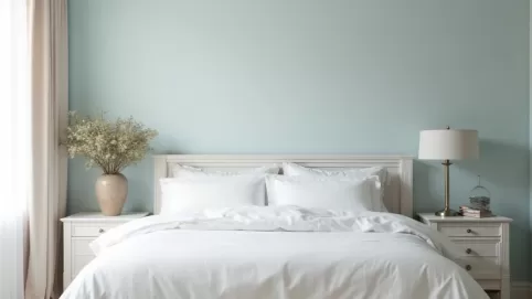 Białe meble w sypialni jaki kolor ścian
