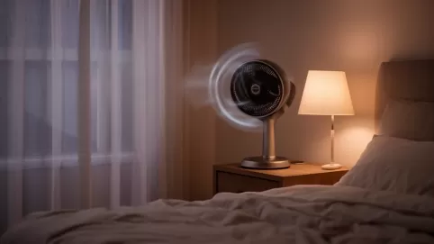 Cichy wentylator do sypialni