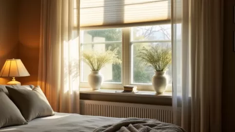Co na okno w sypialni