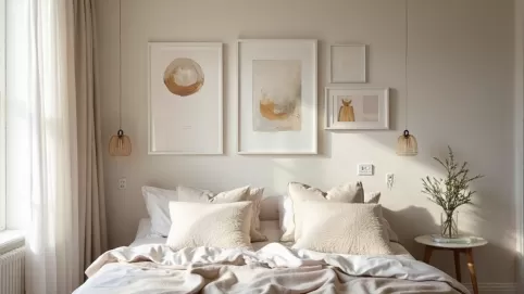 Dekoracje do sypialni na ścianę