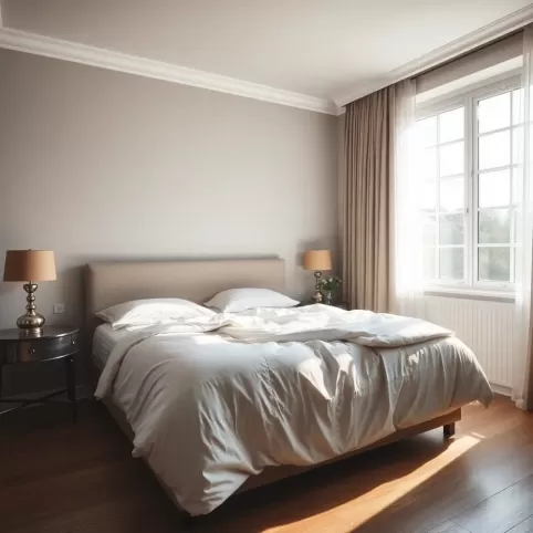 Jak nie powinno stać łóżko w sypialni