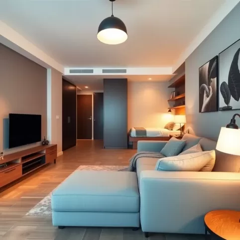 Jak pogodzić salon z sypialnią