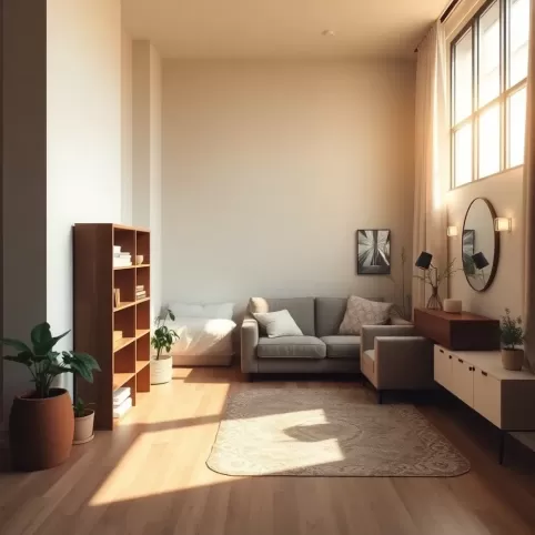 Jak wydzielić część sypialną w kawalerce