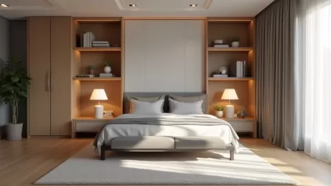 Jak wydzielić sypialnię w salonie