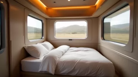 Jak wygląda przedział sypialny 2osobowy