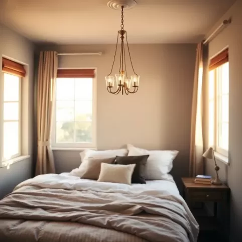 Jaki żyrandol do małej sypialni