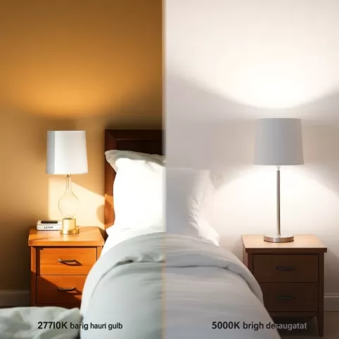 Jakie światło do sypialni ciepłe czy zimne