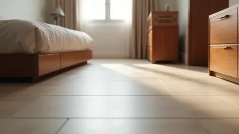 Płytki czy panele w sypialni