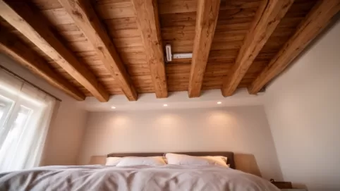 pomysł na sufit w sypialni