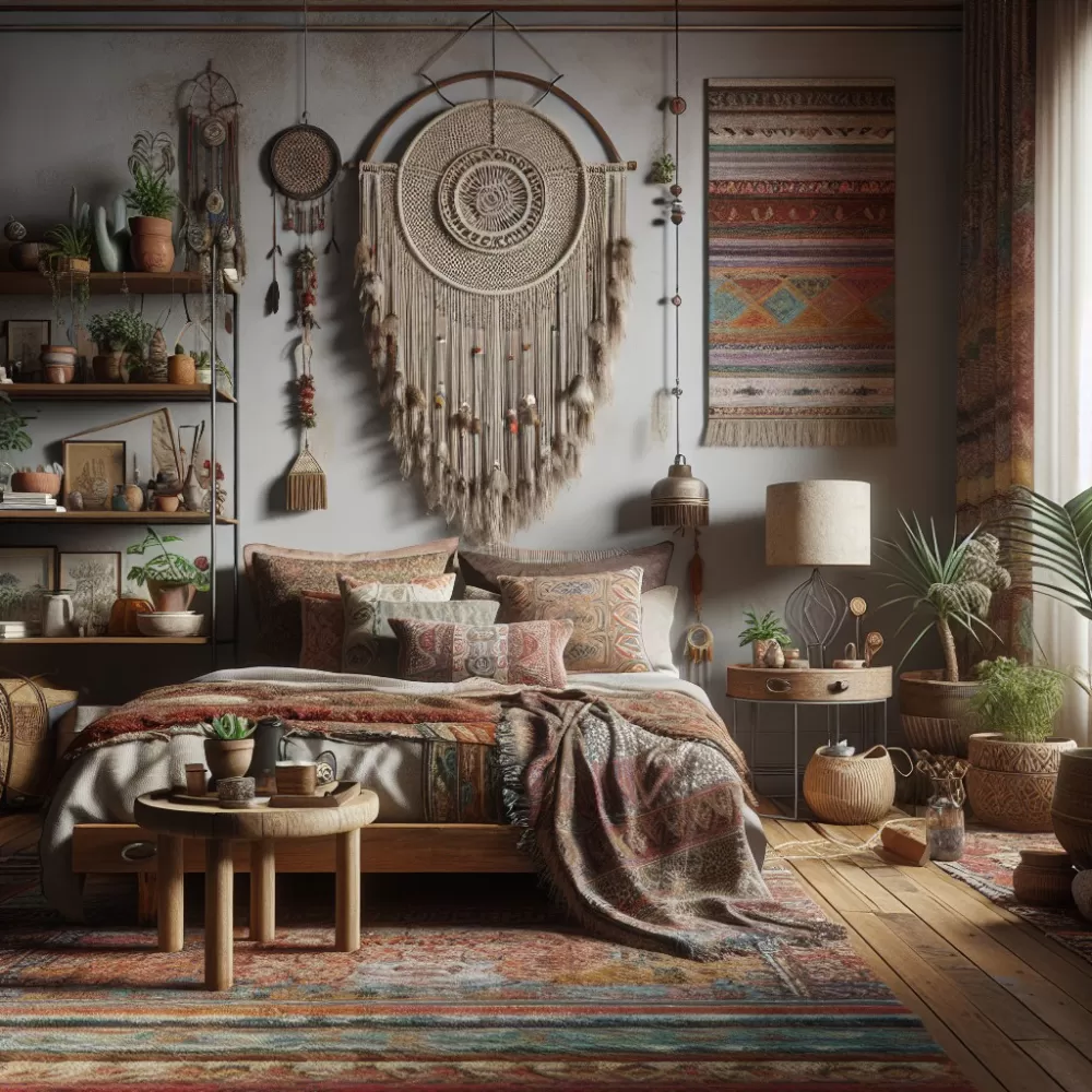 Sypialnia W Stylu Boho