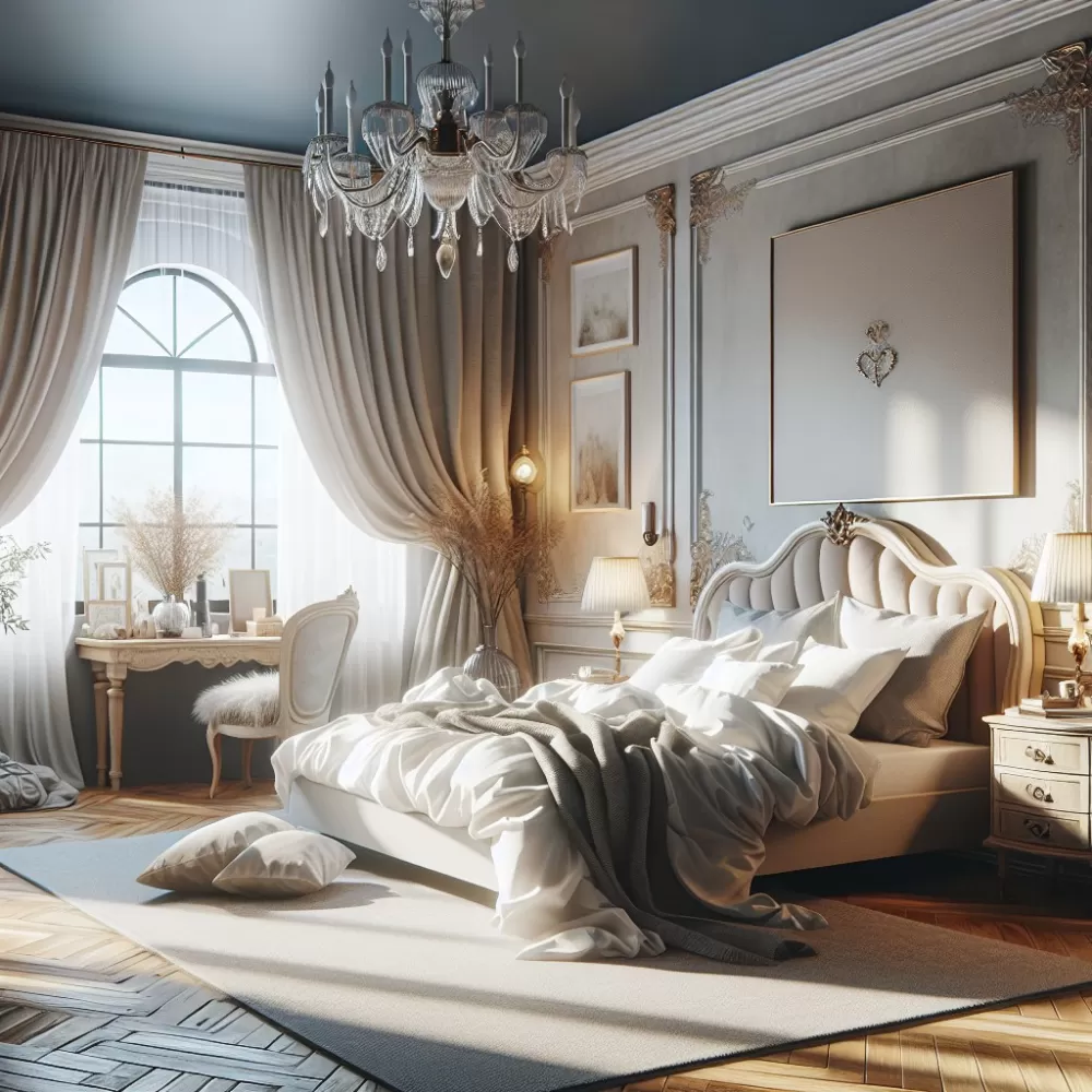 Sypialnia W Stylu Romantycznym
